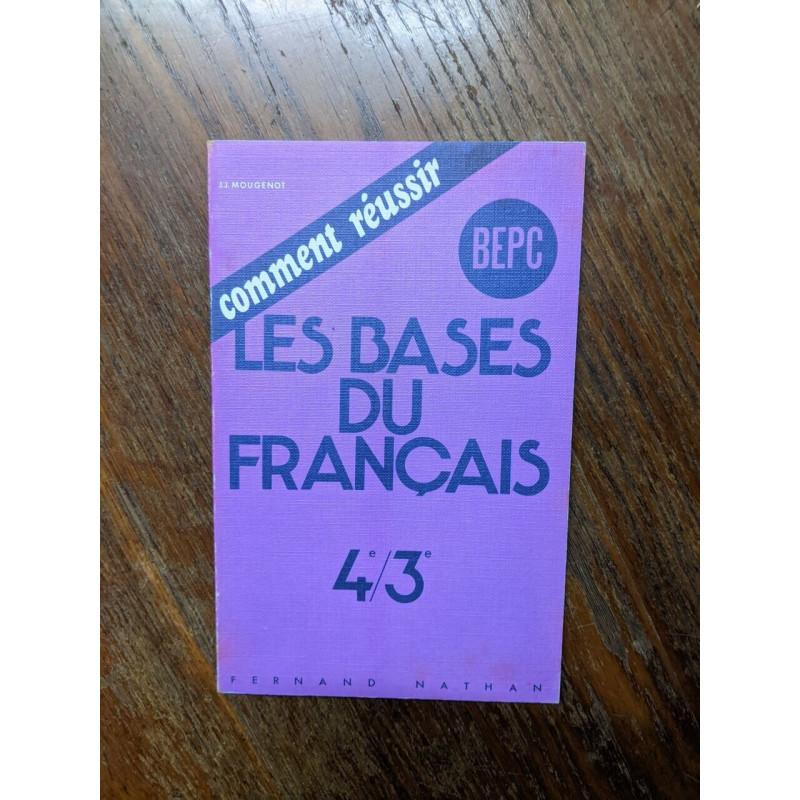 Les bases du français 4/3