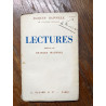 Lectures Charles Maurras