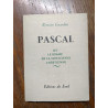 Pascal ou la drame de la conscience chretienne