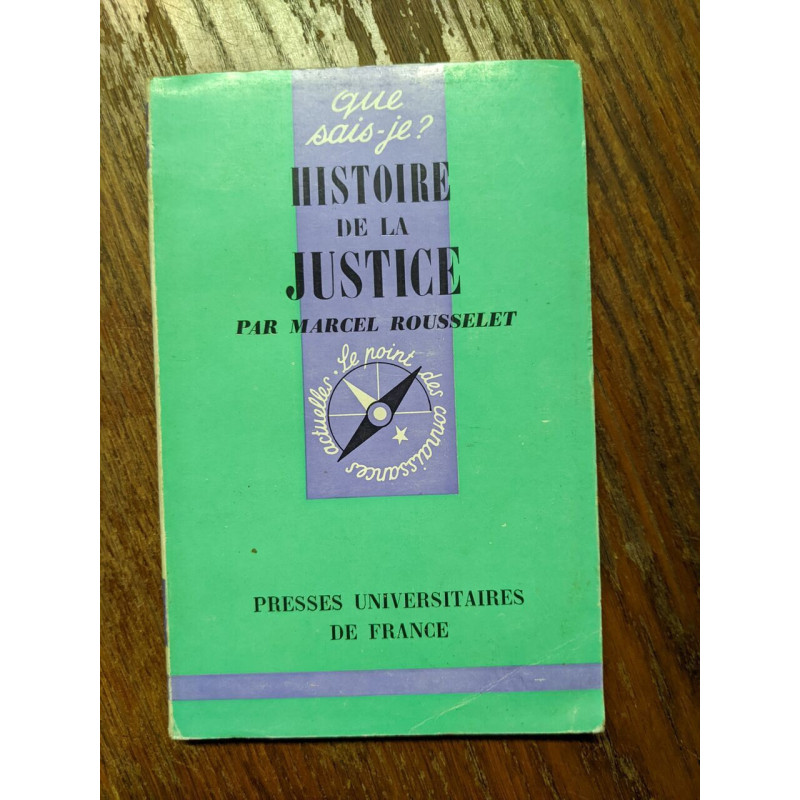 Histoire de la justice
