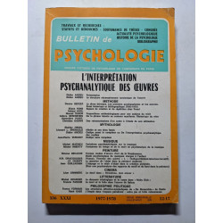 L'interprétation psychanalytique des œuvres