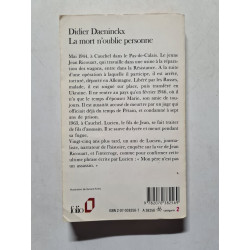 LA MORT N'OUBLIE PERSONNE