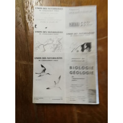 Biologie geologie Bulletin de l'Union des Naturalistes