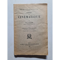 Cours de cinématique