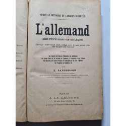 L'allemand sans professeur - en 50 leçons