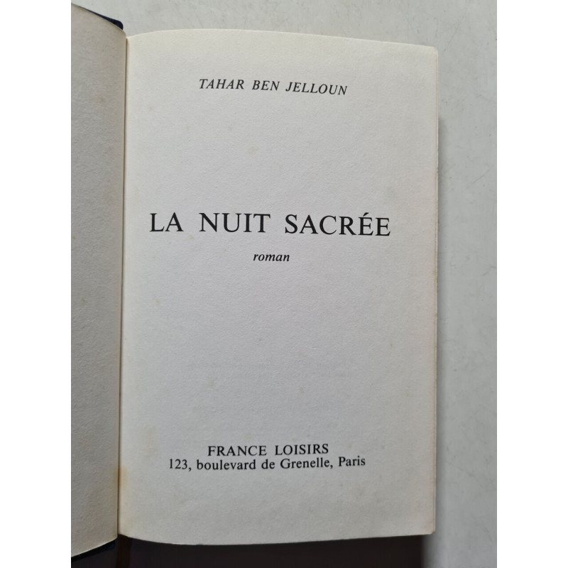La Nuit Sacrée