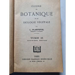 Cours de botanique et de biologie végétale