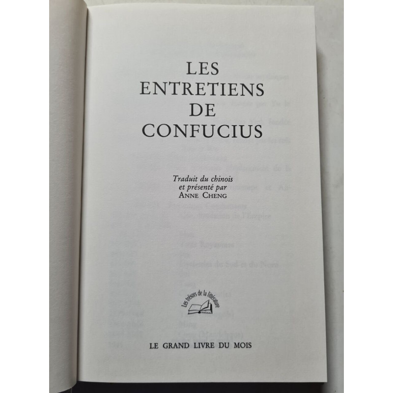 Les Entretiens de Confucius