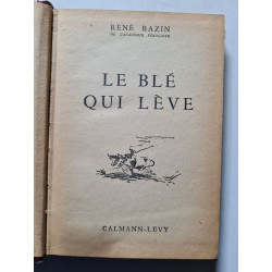 Le blé qui lève