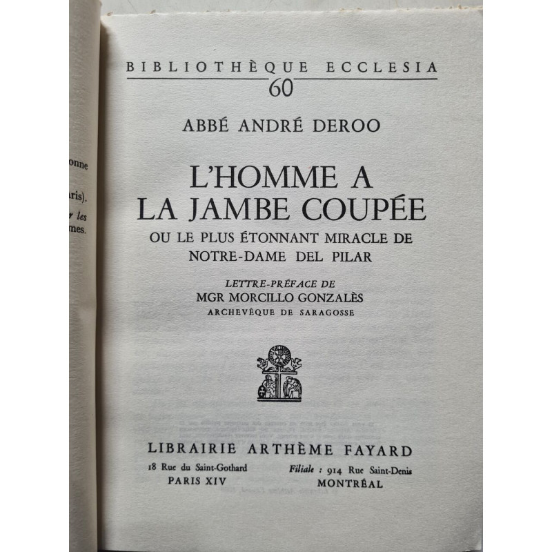 L'homme a la jambe coupée