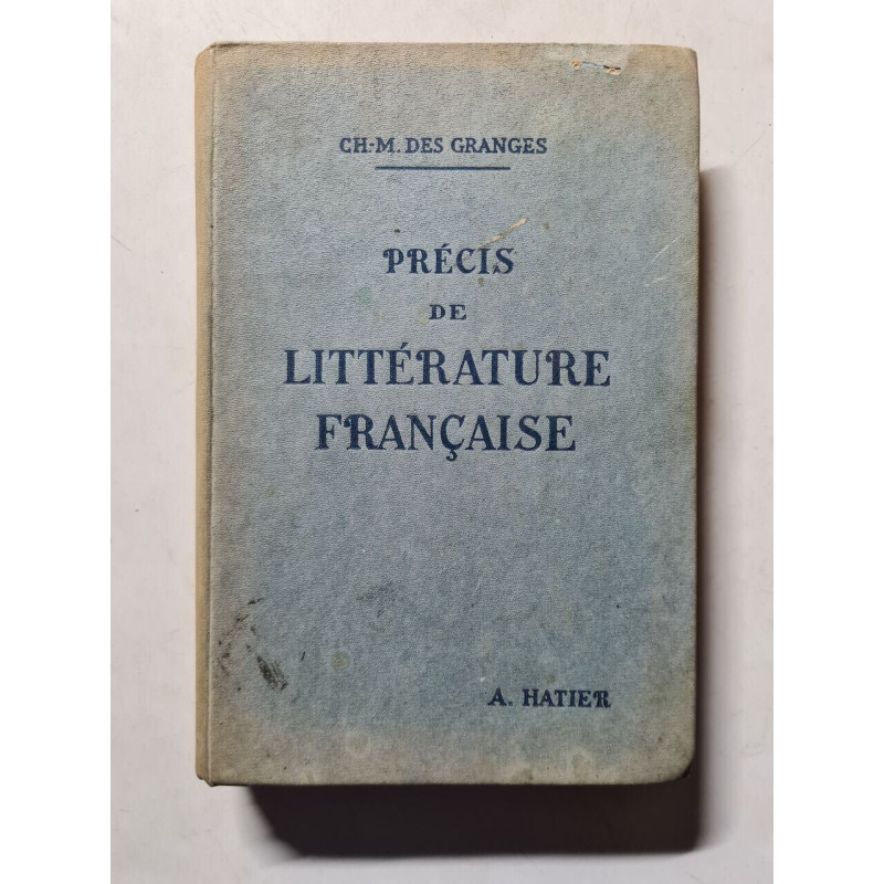 Précis de littérature française