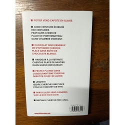 Mes petites annonces drôles poétiques ou franchement limites