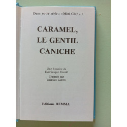 Caramel le gentil caniche