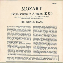 Piano Sonata In A Major K. 331