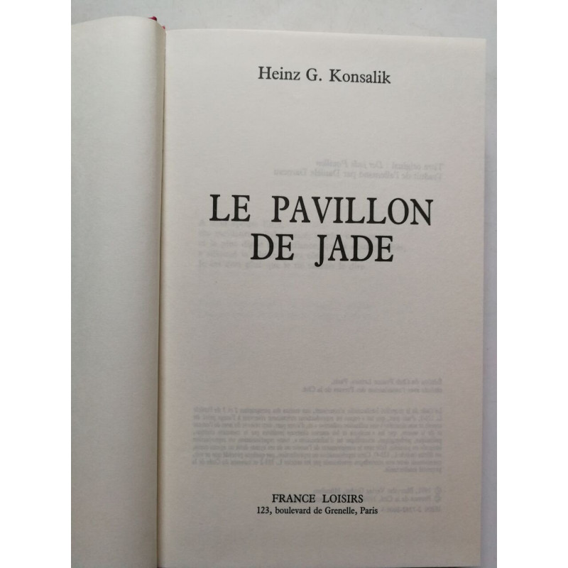 Le pavillon de jade