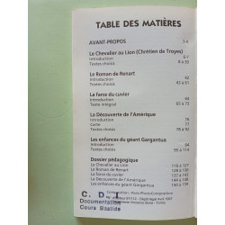Grands textes du Moyen Age et de la Renaissance