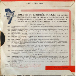 Ensemble De Chants Et De Danses De L'Armée Rouge De L'U.R.S.S