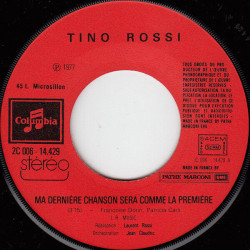 Ma Dernière Chanson Sera Comme La Première