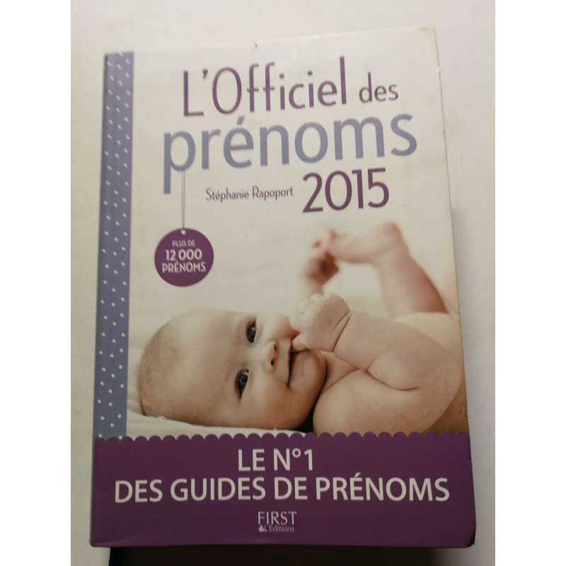 L'Officiel des prénoms 2015