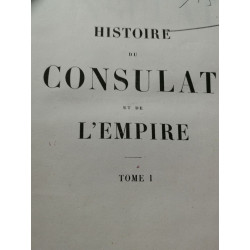 Histoire du Consulat et de l'Empire tome 1