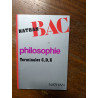 Philosophie terminales C D E