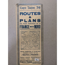Carte Taride 76 Routes et Plans des villes principales de la...