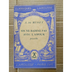 On ne badine pas avec l'amour