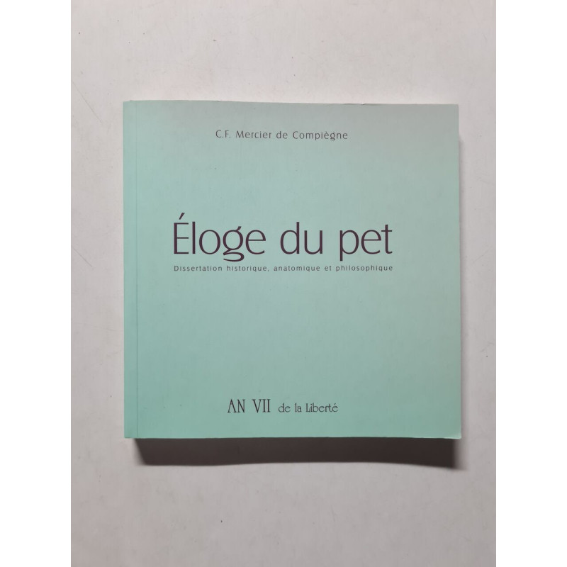 Eloge du pet