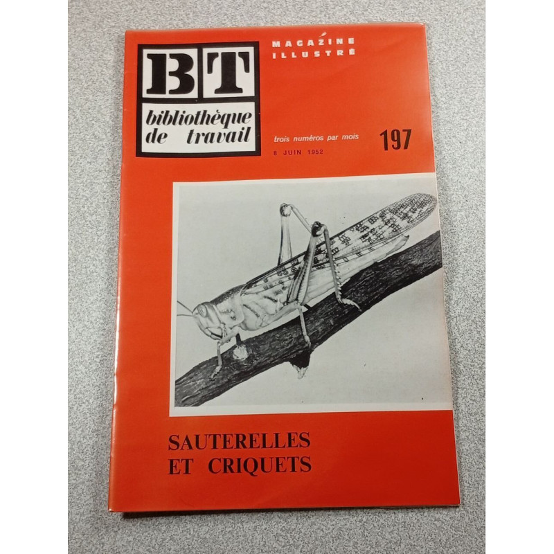 BT bibliothèque de travail n°197