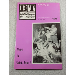 BT bibliothèque de travail n°196