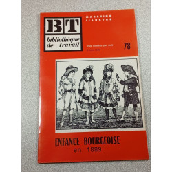 BT bibliothèque de travail n°78