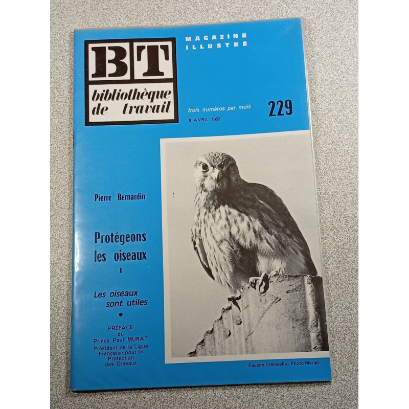 BT bibliothèque de travail n°229