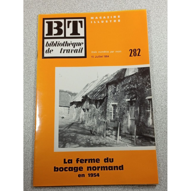 BT bibliothèque de travail n°282