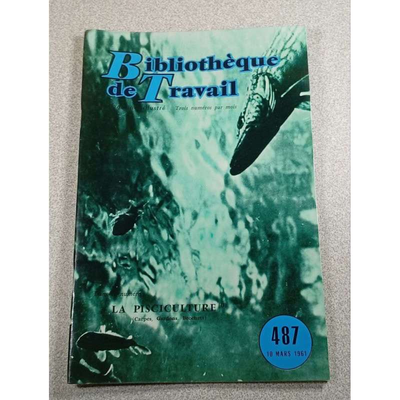 BT bibliothèque de travail n°487