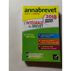 L'intégrale 3e: Sujets et corrigés