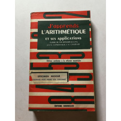 J'apprends L'arithmétique et ses applications