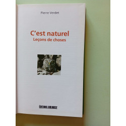 C'Est Naturel Lecons De Choses: Leçons de choses