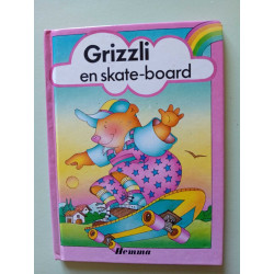 Grizzli en skate-board