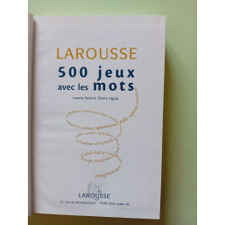 500 jeux avec les mots