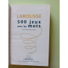500 jeux avec les mots