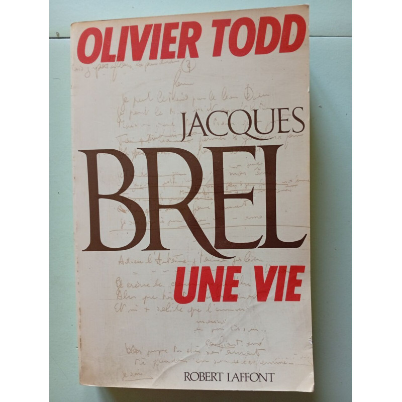 Jacques Brel Une vie