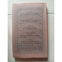 La pensée et l'action économiques du Cardinal de Richelieu