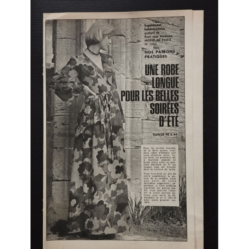 Une robe longue pour les belles soirées d'été nº 1327