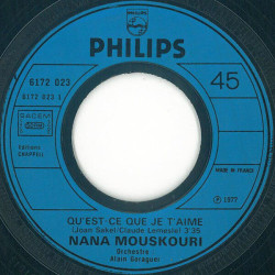 Qu'est-ce Que Je T'aime