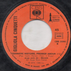 Dernière Histoire Premier Amour / Mister Ship