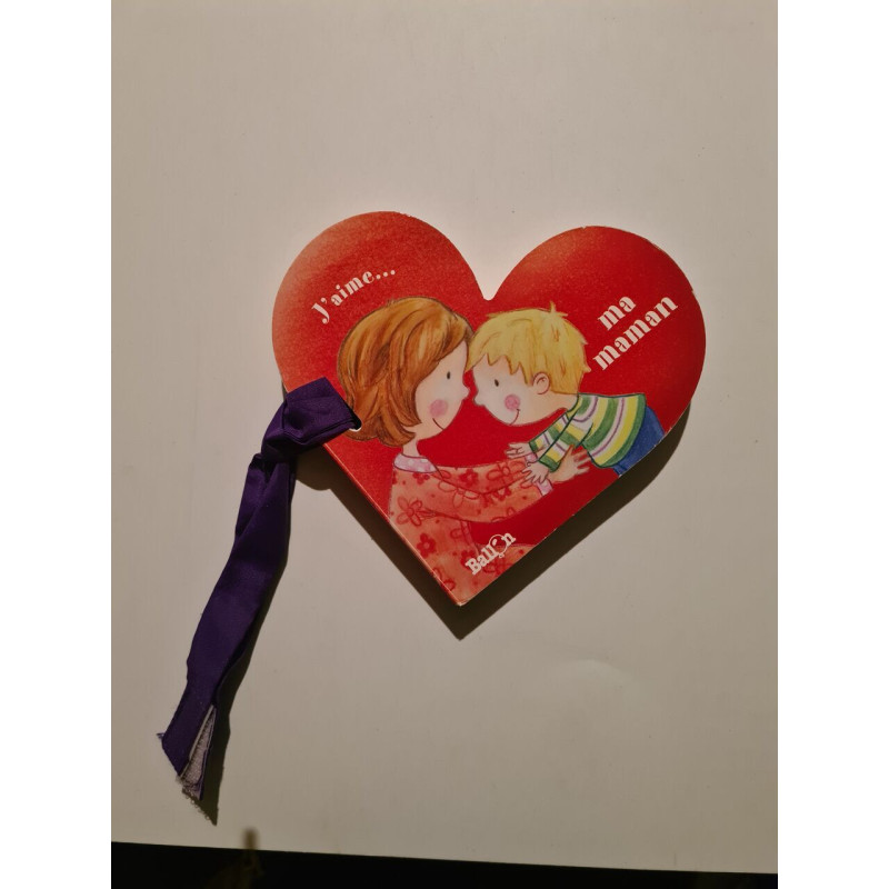 J aime ma maman-livre coeur (-)