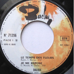 Le Temps Des Fleurs
