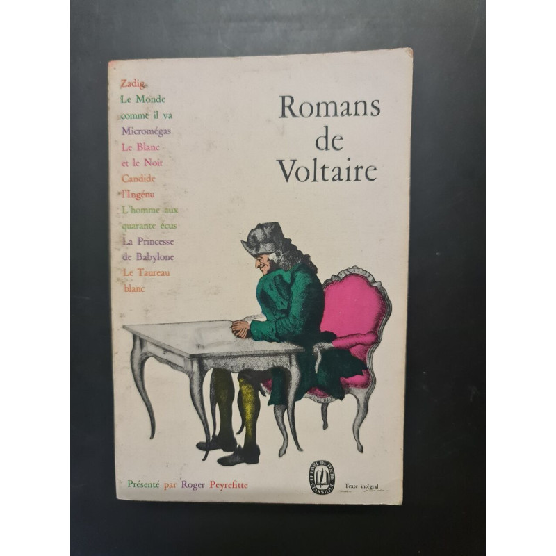 Romans de voltaire