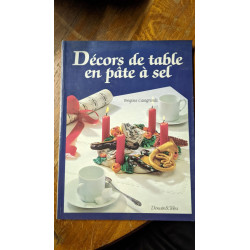 Décors de table en pate a sel