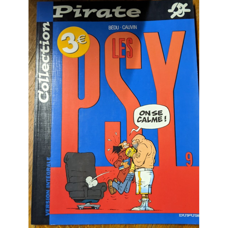 BD Pirate : Les Psy tome 9 : On se calme